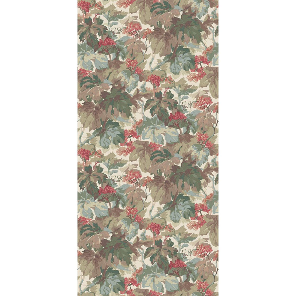 Mulberry COUNTRY WALK TEAL/ROSE Wallpaper