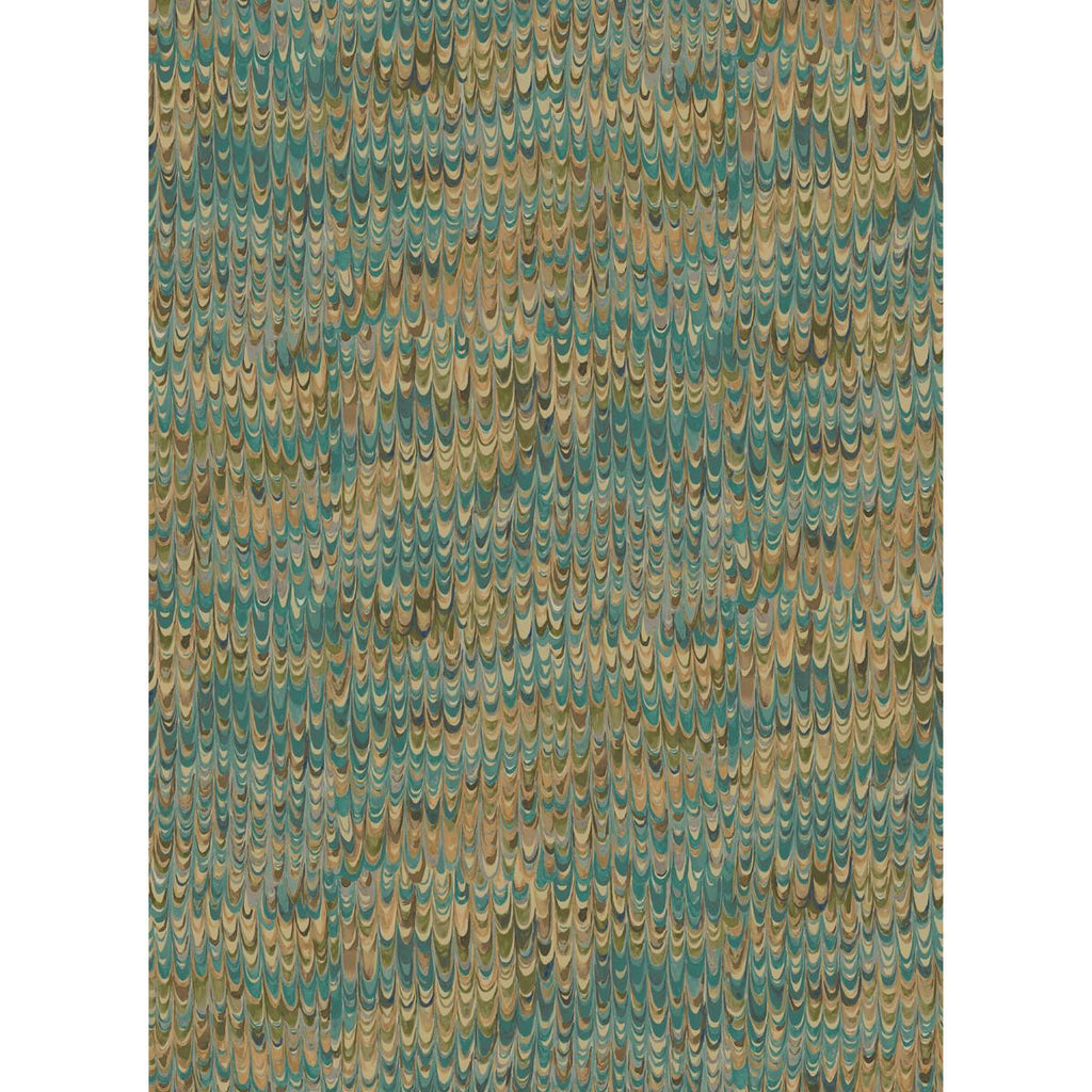 Mulberry END PAPER TEAL Wallpaper