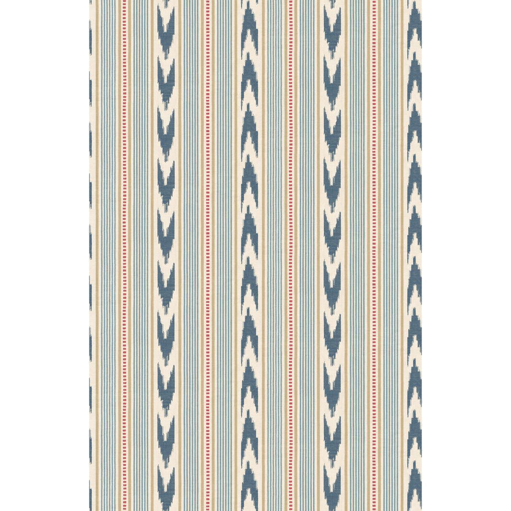 Mulberry NEWPORT STRIPE BLUE/RED Wallpaper