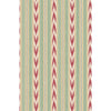 Mulberry Newport Stripe Red/Green Wallpaper