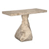 Noir Tilden Console White Marble