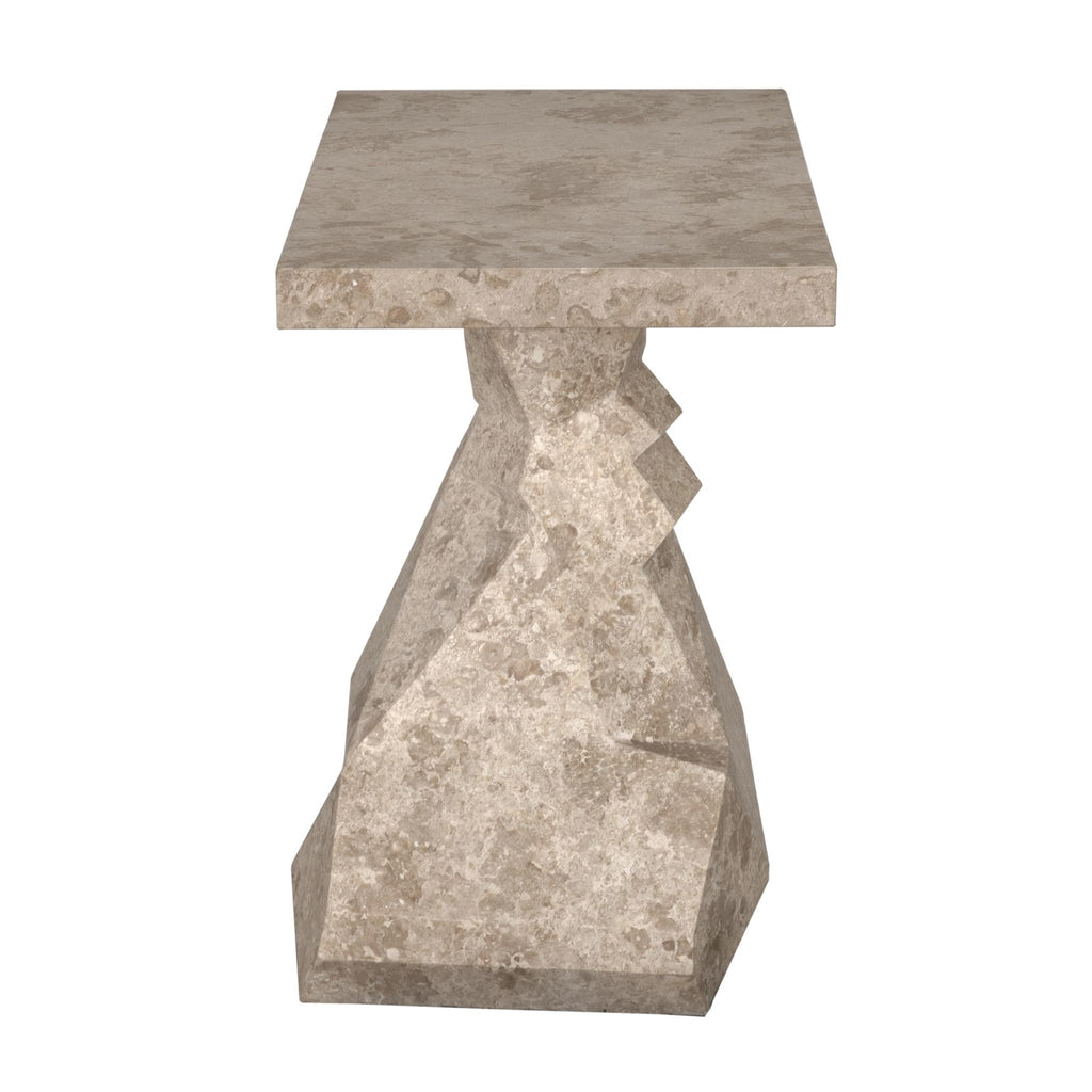 NOIR Tilden Console White Marble