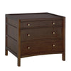 Noir Hampton Side Table Hand Rubbed Brown