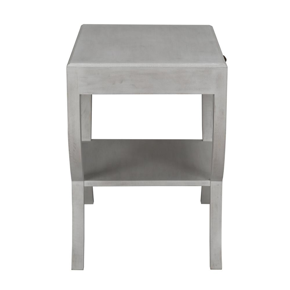 NOIR Maude Side Table White Wash