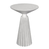 Noir Orson Side Table White Wash