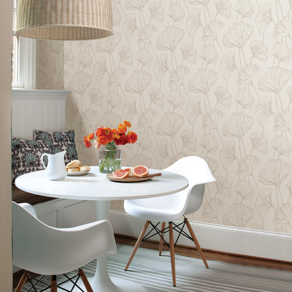 A-Street Prints Mistral 2764-24315 Silver Wallpaper