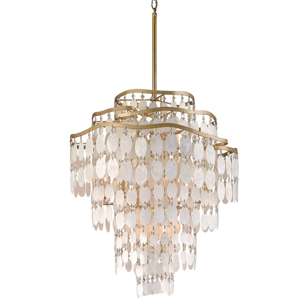 Corbett Lighting Dolce CHAMPAGNE LEAF 24W x 24L x 30.75H Chandelier