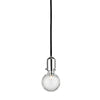 Hudson Valley Lighting Marlow Polished Nickel 3.5W X 3.5L X 6.5H Pendant