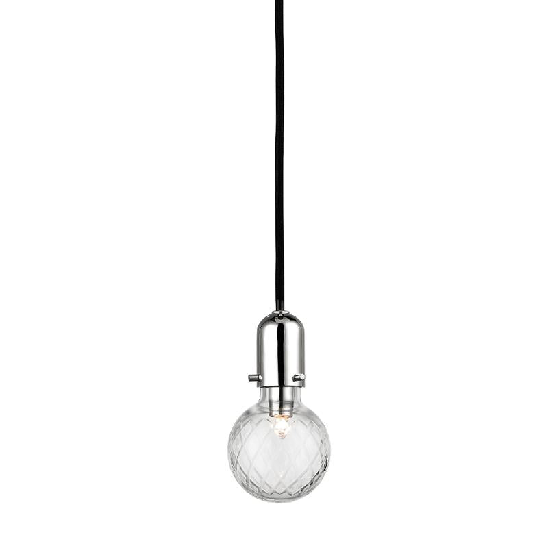 Hudson Valley Lighting Marlow Polished Nickel 3.5W x 3.5L x 6.5H Pendant