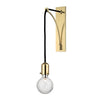 Hudson Valley Lighting Marlow Aged Brass 3.5W X 3.5L X 17H Wall Sconce