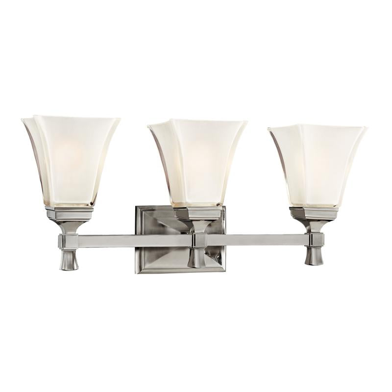 Hudson Valley Lighting Kirkland Satin Nickel 22.5W x 22.5L x 9.75H Wall Sconce