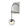 Hudson Valley Lighting Boca Polished Nickel 4.5W X 4.5L X 13.25H Wall Sconce