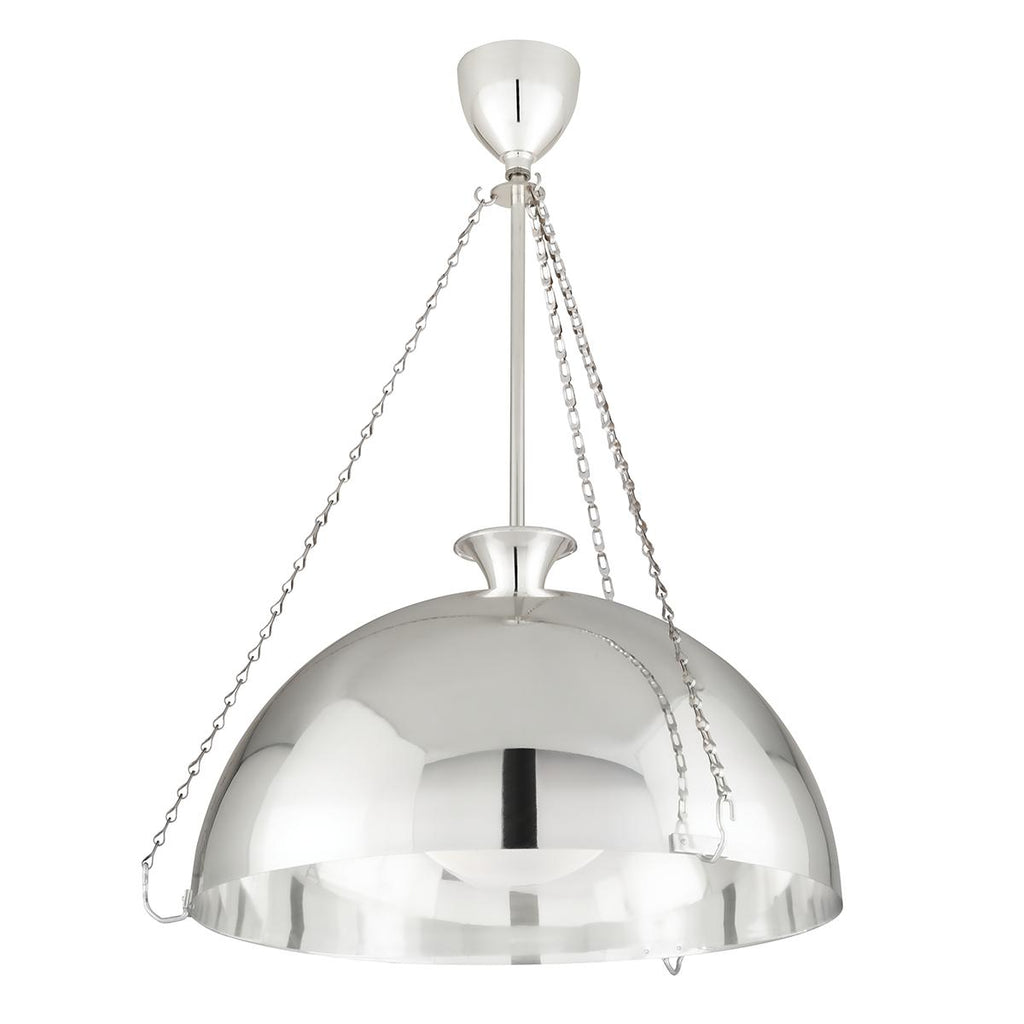 Hudson Valley Lighting Levette Aged Silver 26W x 26L x 16.5H Pendant