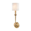 Hudson Valley Lighting Lourdes Aged Brass 5.5W X 5.5L X 18.5H Wall Sconce