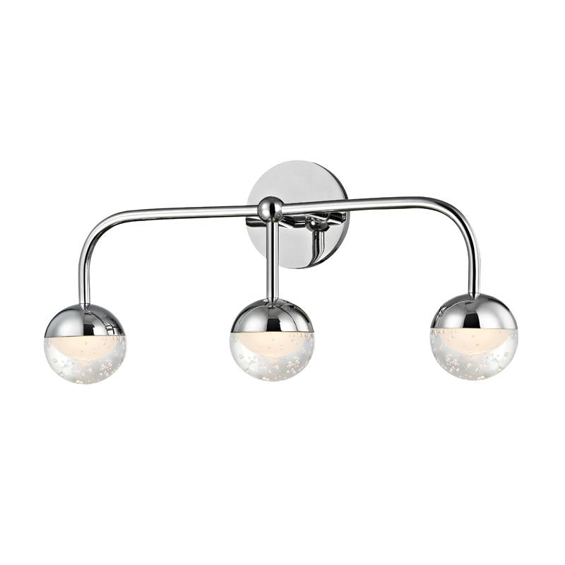 Hudson Valley Lighting Boca Polished Chrome 20.75W x 20.75L x 9.5H Wall Sconce