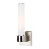 Hudson Valley Lighting Mill Valley Satin Nickel 4.5W X 4.5L X 12.25H Wall Sconce