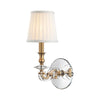 Hudson Valley Lighting Lapeer Aged Brass 5.5W X 5.5L X 14H Wall Sconce