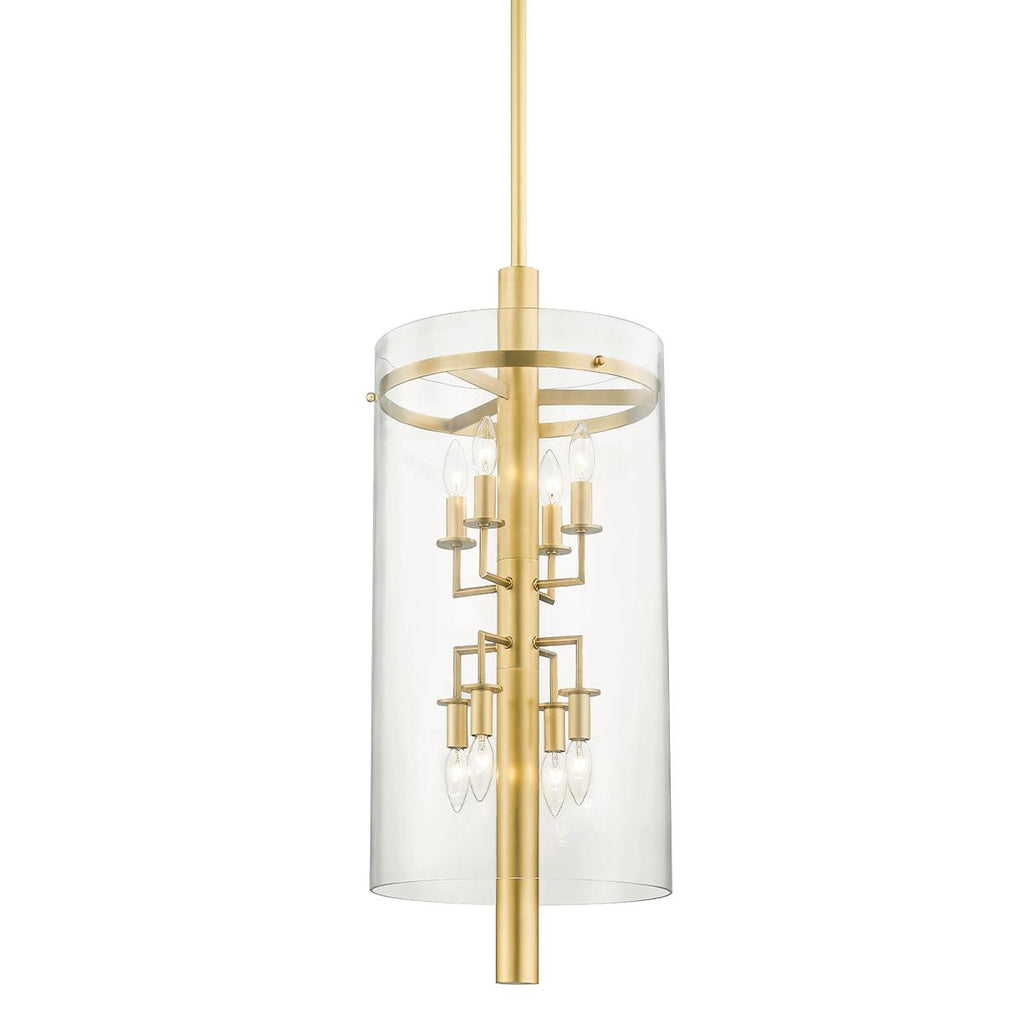 Hudson Valley Lighting Baxter Aged Brass 15W x 15L x 34H Pendant