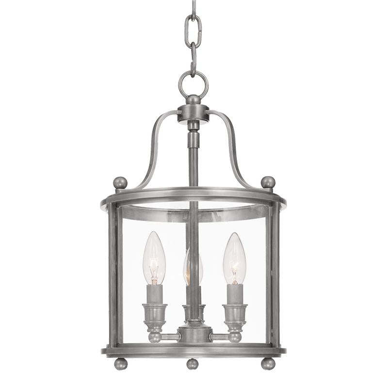 Hudson Valley Lighting Mansfield Antique Nickel 10W x 10L x 16H Pendant