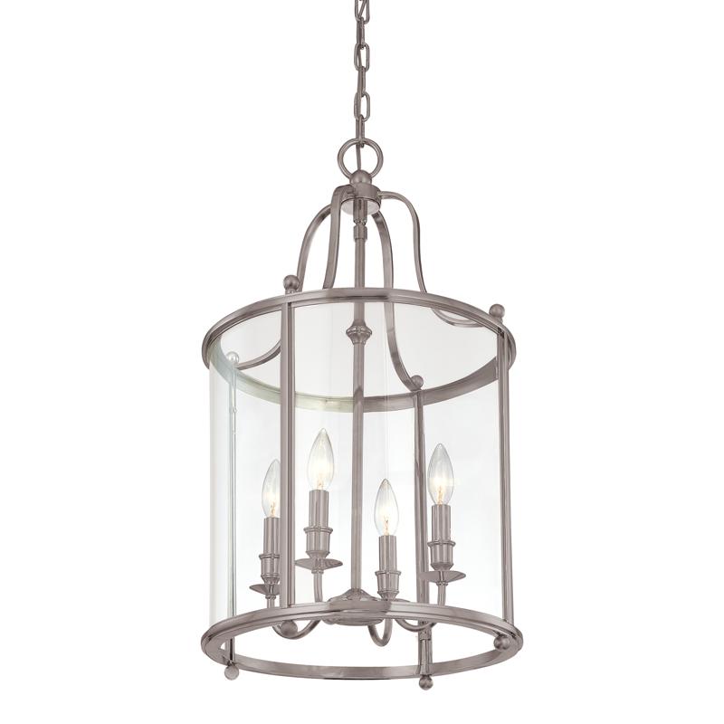 Hudson Valley Lighting Mansfield Antique Nickel 15W x 15L x 26H Pendant