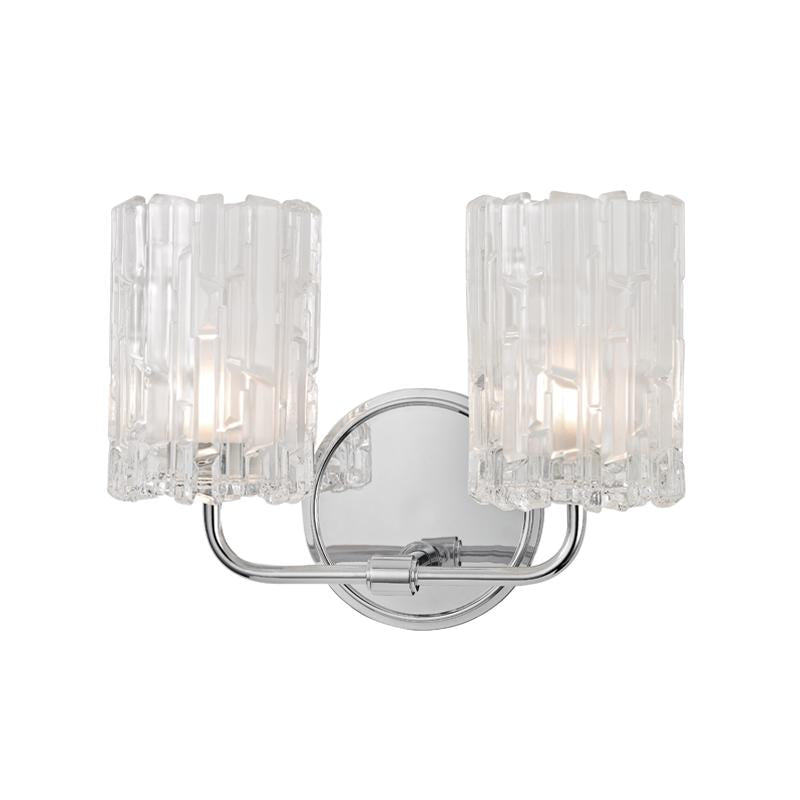 Hudson Valley Lighting Dexter Polished Chrome 11.25W x 11.25L x 8.5H Wall Sconce