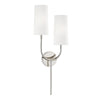 Hudson Valley Lighting Vesper Polished Nickel 10W X 10L X 26.75H Wall Sconce