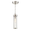 Hudson Valley Lighting Soriano Polished Nickel 3.5W X 3.5L X 13.75H Pendant