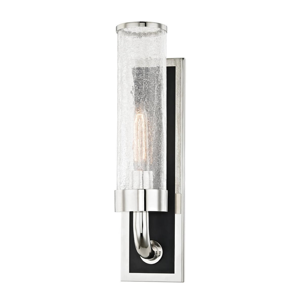 Hudson Valley Lighting Soriano Polished Nickel 4.5W x 4.5L x 16.75H Wall Sconce