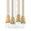 Hudson Valley Lighting Pendelton White Plaster 24W X 24L X 17.75H Chandelier