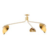 Hudson Valley Lighting Avondale Aged Brass 62W X 62L X 10H Semi-Flush Mount