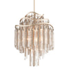 Corbett Lighting Chimera Tranquility Silver Leaf 18.5W X 18.5L X 26.75H Chandelier