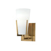 Hudson Valley Lighting Upton Aged Brass 4.25W X 4.25L X 8.5H Wall Sconce