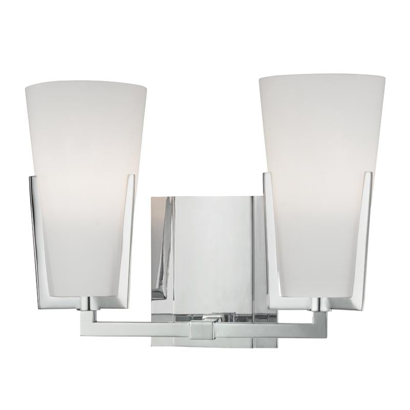 Hudson Valley Lighting Upton Polished Chrome 11.5W x 11.5L x 8.5H Wall Sconce