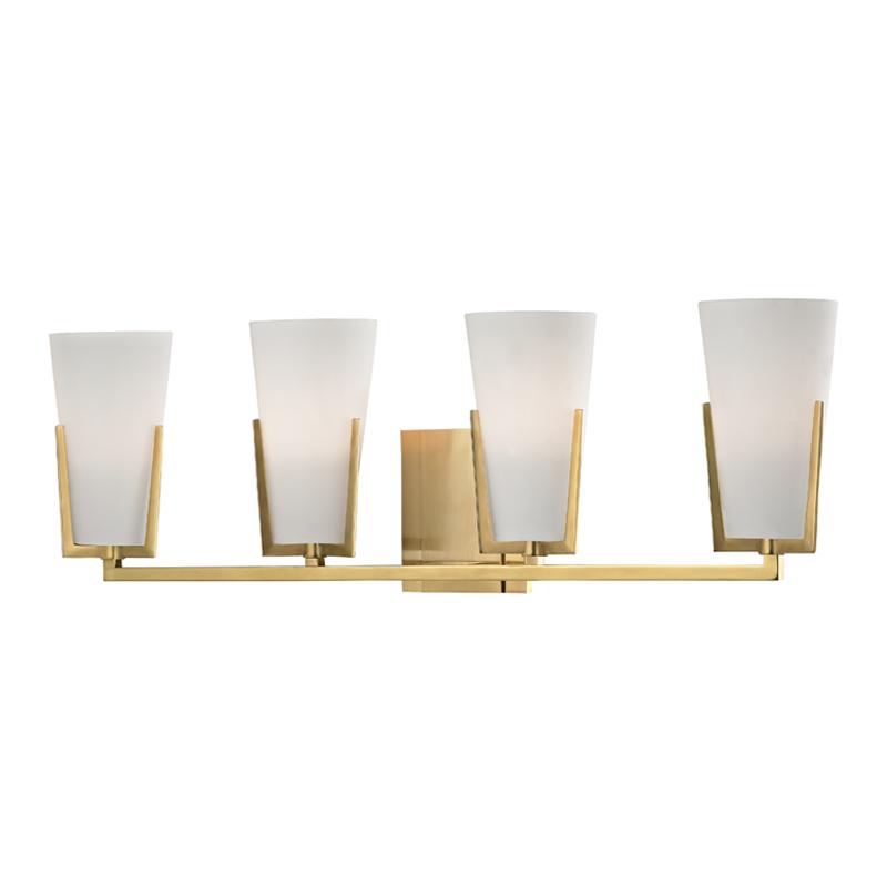 Hudson Valley Lighting Upton Aged Brass 26.25W x 26.25L x 8.75H Wall Sconce