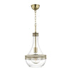 Hudson Valley Lighting Hagen Aged Brass 10.75W X 10.75L X 23H Pendant