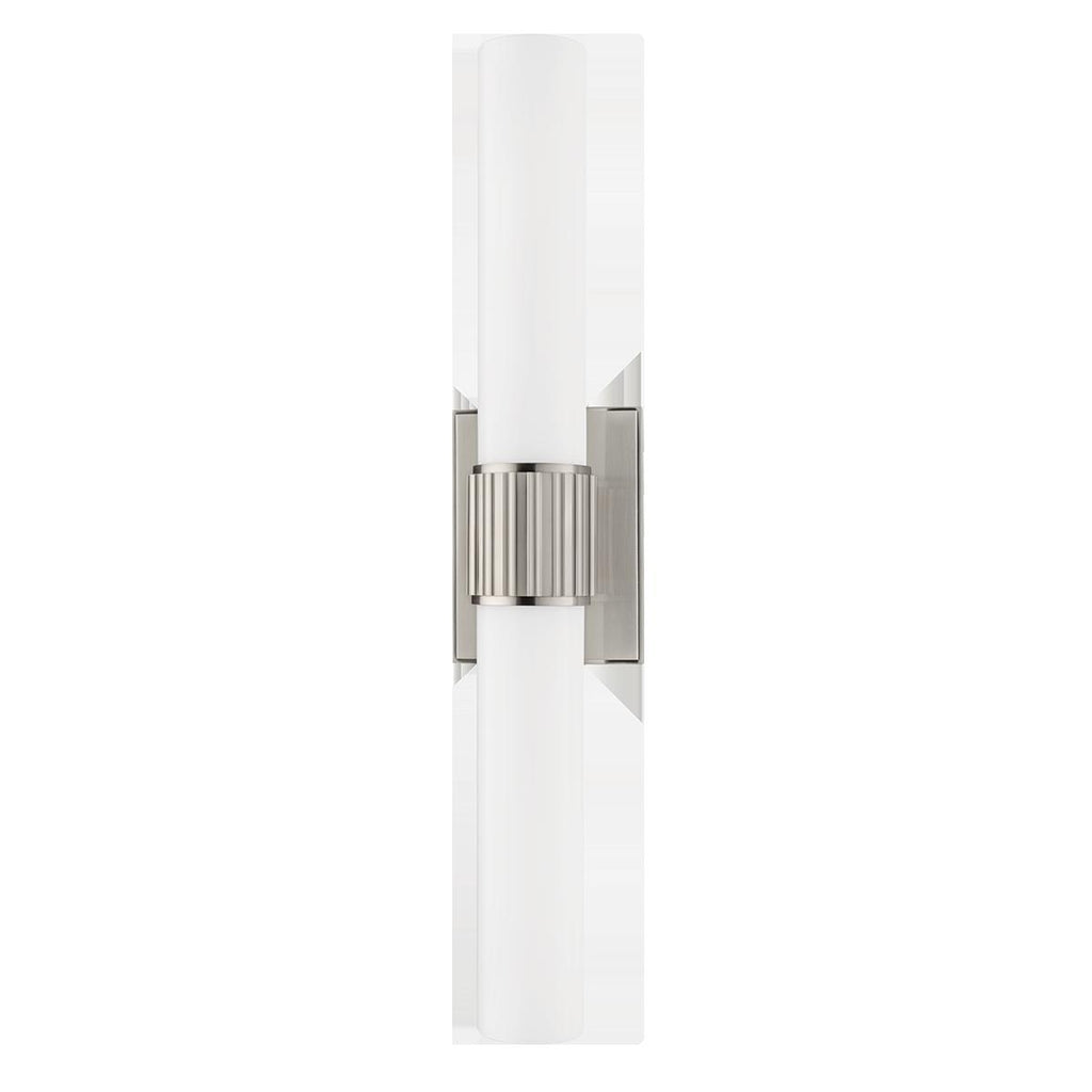 Hudson Valley Lighting Fulton Satin Nickel 4.75W x 4.75L x 20.5H Wall Sconce