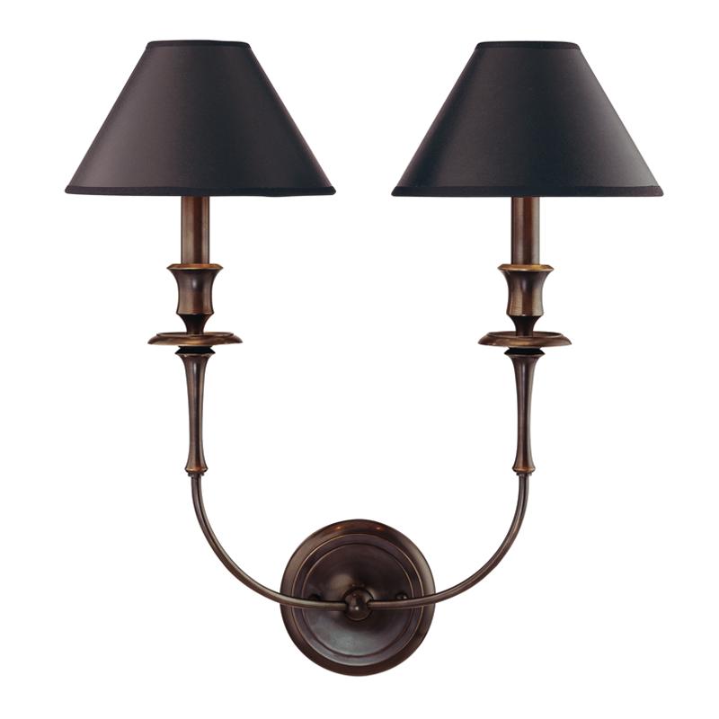 Hudson Valley Lighting Jasper Old Bronze 18W x 18L x 19.5H Wall Sconce