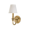 Hudson Valley Lighting Beekman Aged Brass 5W X 5L X 12H Wall Sconce