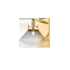 Hudson Valley Lighting Mendon Aged Brass 8.5W X 8.5L X 9H Wall Sconce