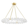 Hudson Valley Lighting Lindley Aged Brass 40W X 40L X 4.62H Chandelier