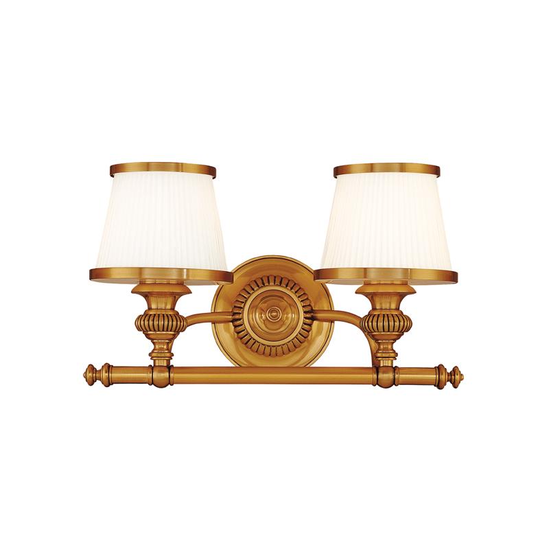 Hudson Valley Lighting Milton Flemish Brass 15.5W x 15.5L x 9H Wall Sconce