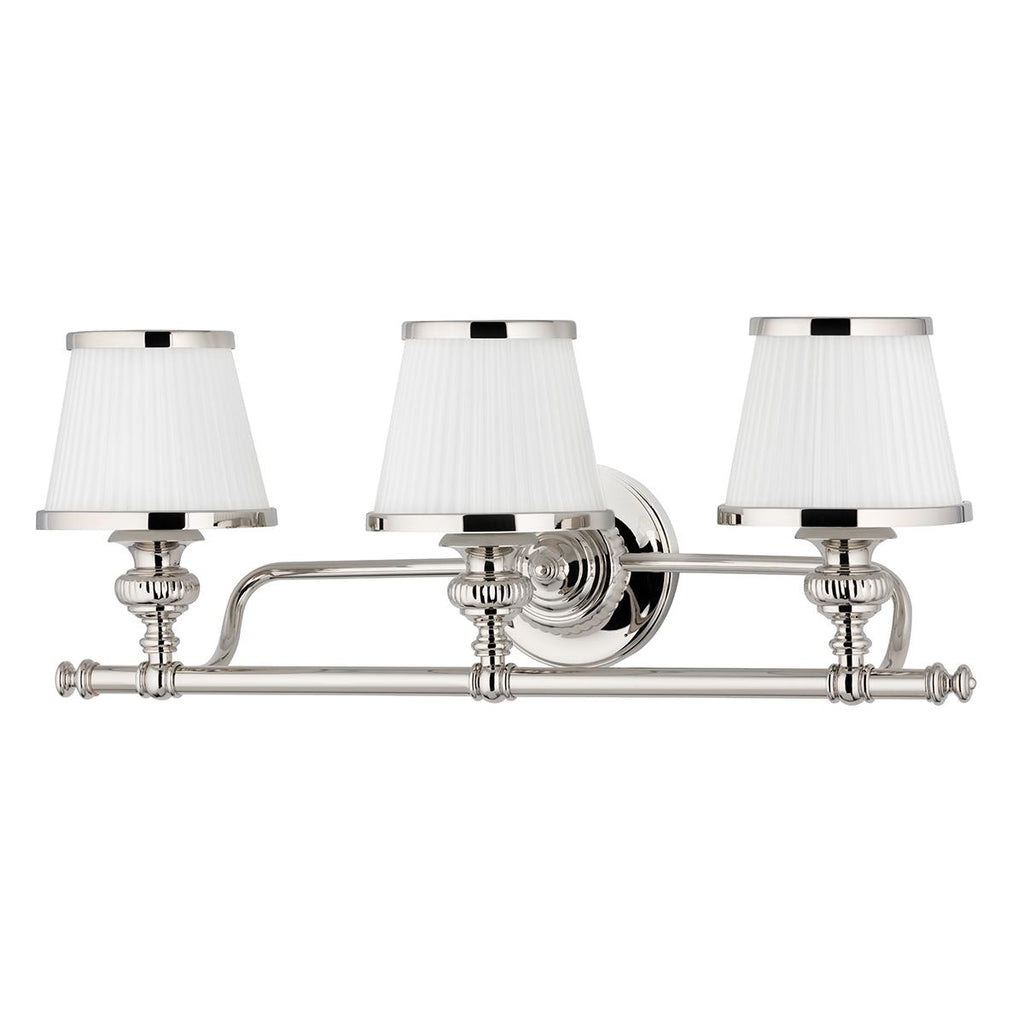 Hudson Valley Lighting Milton Polished Nickel 24.75W x 24.75L x 9H Wall Sconce