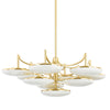 Hudson Valley Lighting Bregman Aged Brass 44W X 44L X 16H Chandelier