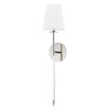 Hudson Valley Lighting Niagara Polished Nickel 6W X 6L X 27.5H Wall Sconce