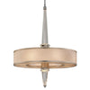 Corbett Lighting Modernist Pol Ss W Silver/Gold Leaf 28W X 28L X 35H Pendant