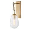 Hudson Valley Lighting Bruckner Aged Brass 6W X 6L X 19.25H Wall Sconce