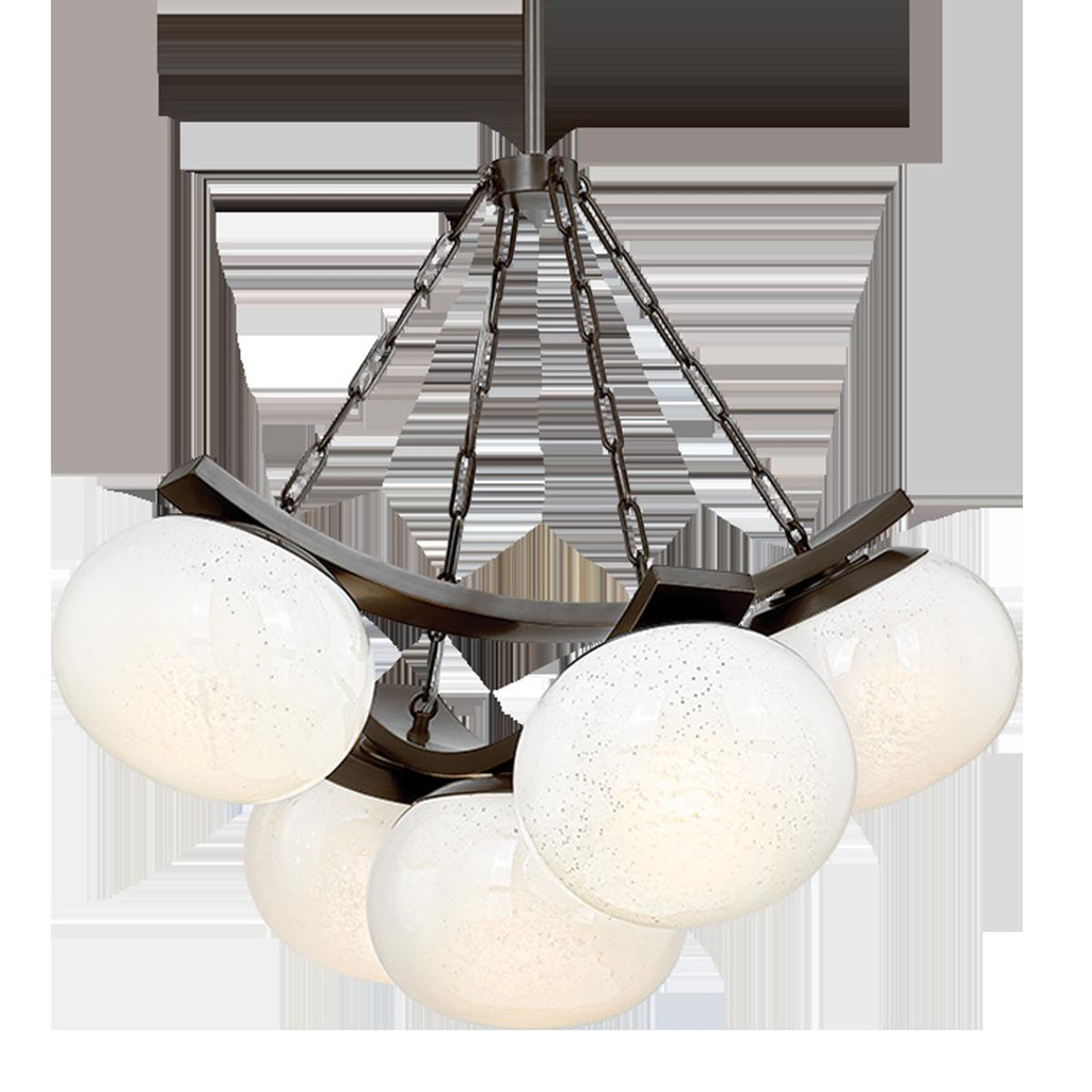 Hudson Valley Lighting DUXBURY DISTRESSED BRONZE 31.75W x 31.75L x 26.75H Chandelier