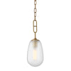 Hudson Valley Lighting Bruckner Aged Brass 6W X 6L X 16.5H Pendant