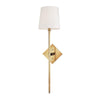 Hudson Valley Lighting Cortland Aged Brass 6.5W X 6.5L X 25.5H Wall Sconce