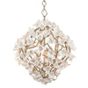 Corbett Lighting Lily Enchanted Silver Leaf 26.25W X 26.25L X 30H Chandelier